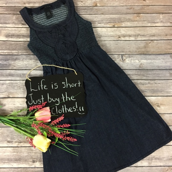 Calvin Klein Dresses & Skirts - Calvin Klein denim looking dress