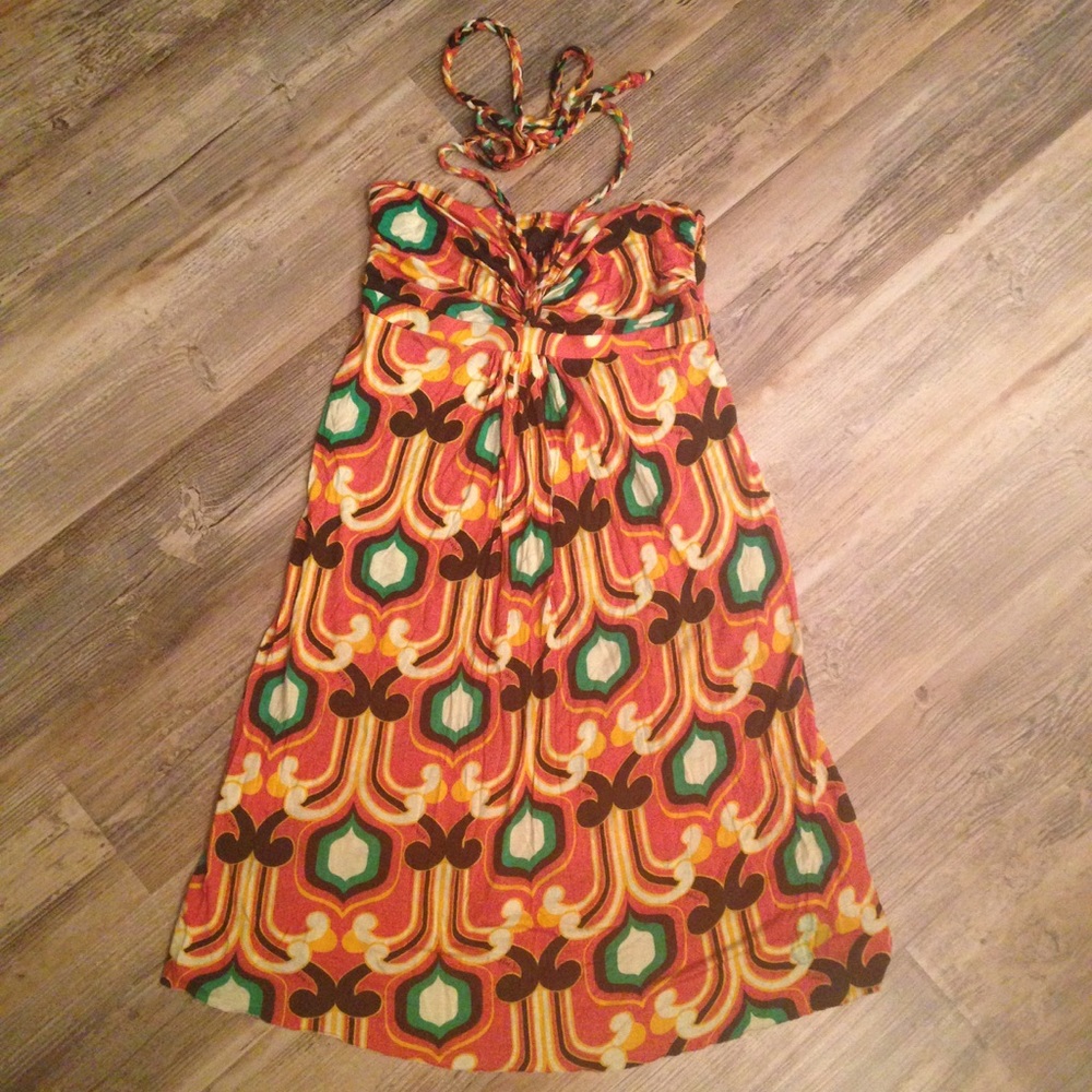 T-Bags braided halter dress - Picture 1 of 3
