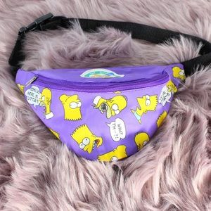 Vintage The Simpsons BART fanny Pack Waist Bag