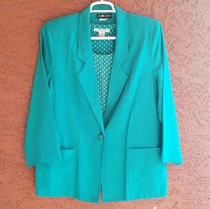 🎈Sag Harbor Turquoise Blazer🎈