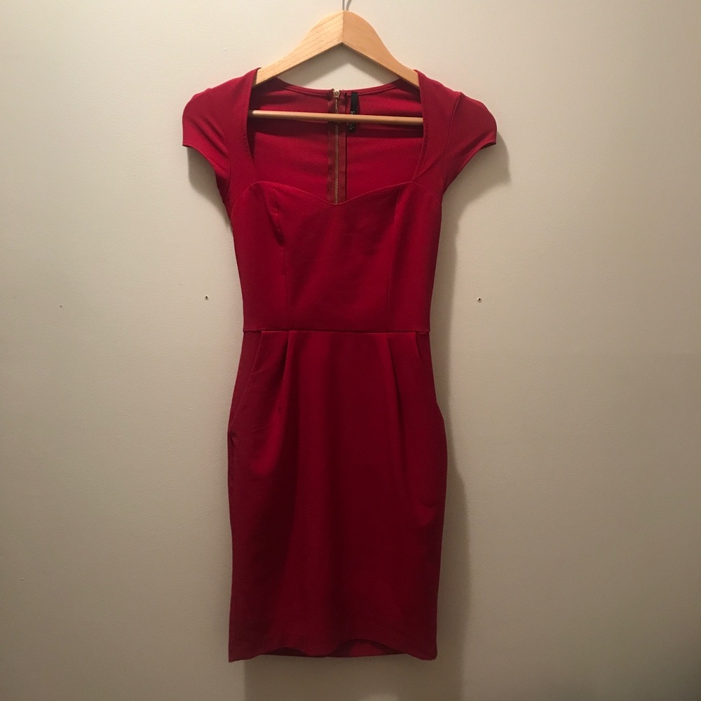 Red 50 Shades of Gray Dress