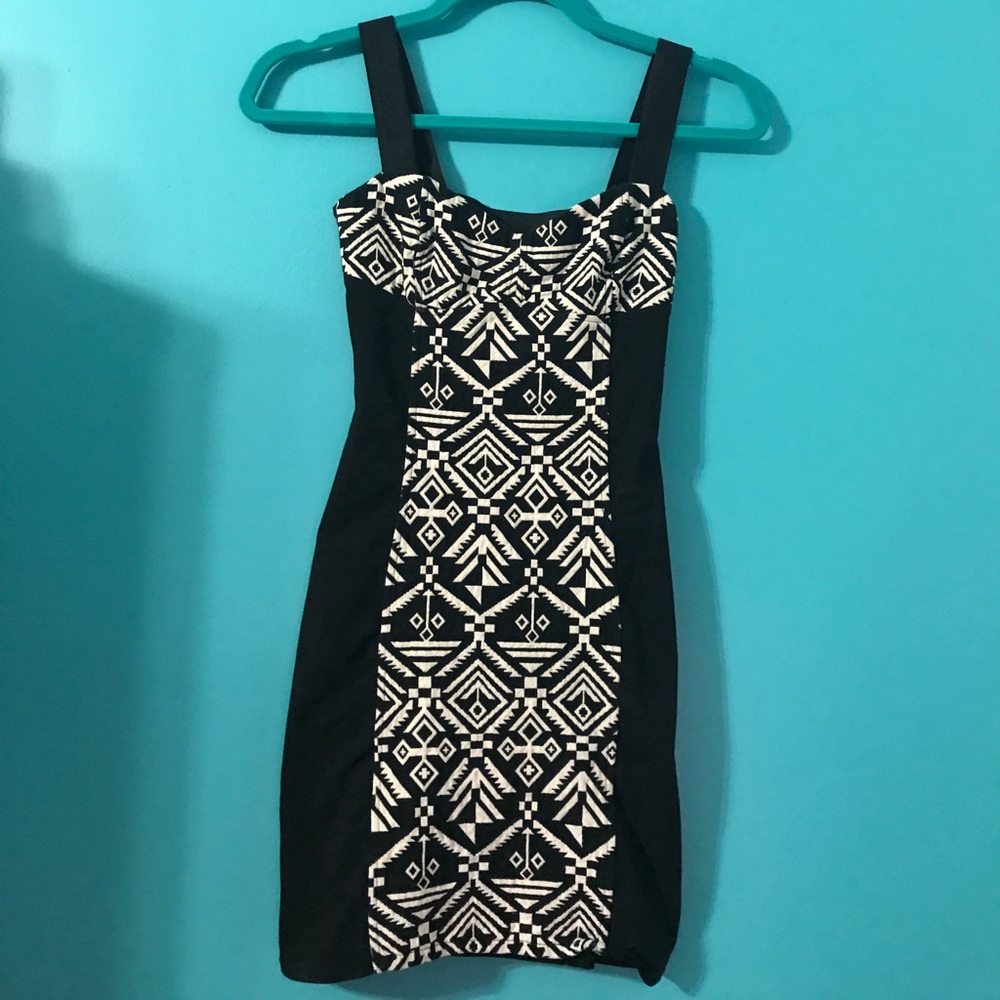 Tribal bodycon dress
