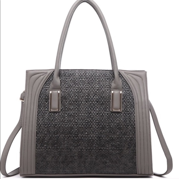 ‼️LAST ONE‼️ Dariela Weave Large Structure Tote - Picture 2 of 4