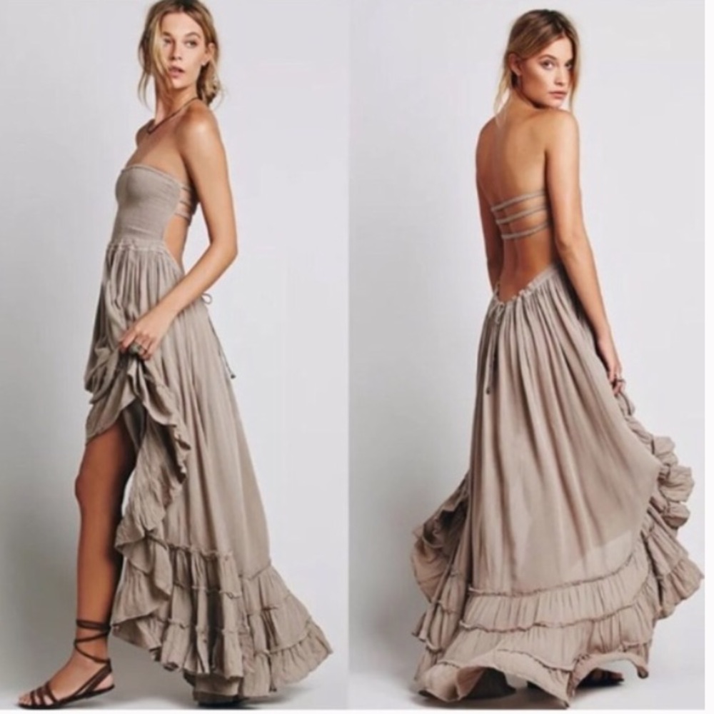 Taupe Extratropical Dress