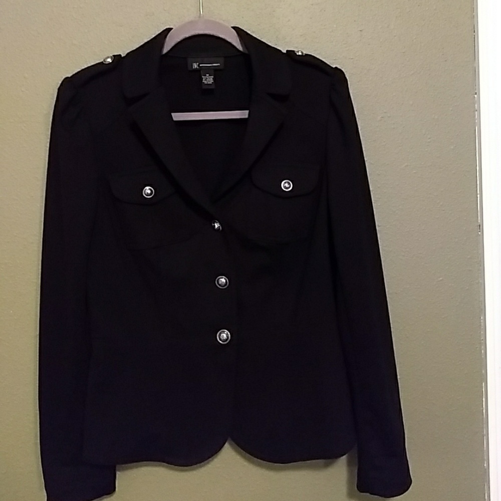 Black INC Military Style Blazer
