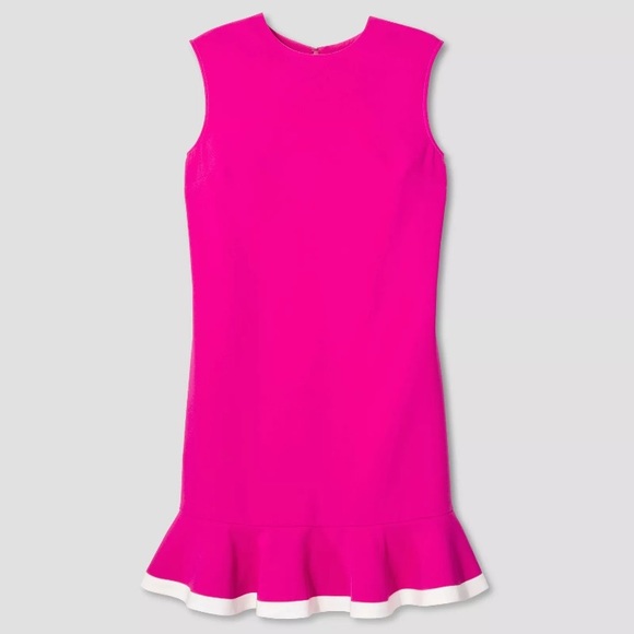Victoria beckham hot pink Dress with white bottom - Picture 6 of 7