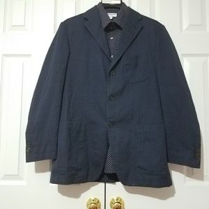 Faconnable Blue (40 R) Large Sports Coat