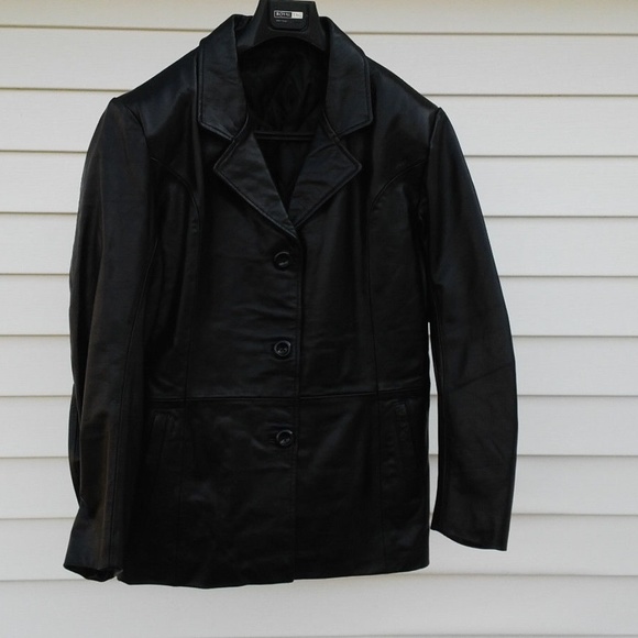 Men Jacket Genuine Leather Jacket coat handmade - Picture 3 of 8