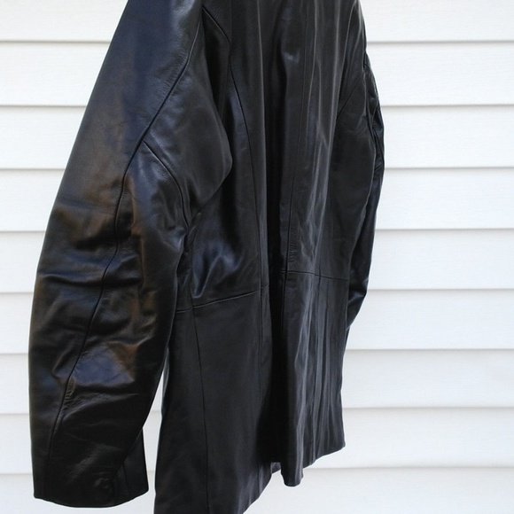 Men Jacket Genuine Leather Jacket coat handmade - Picture 2 of 8