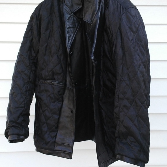 Men Jacket Genuine Leather Jacket coat handmade - Picture 8 of 8