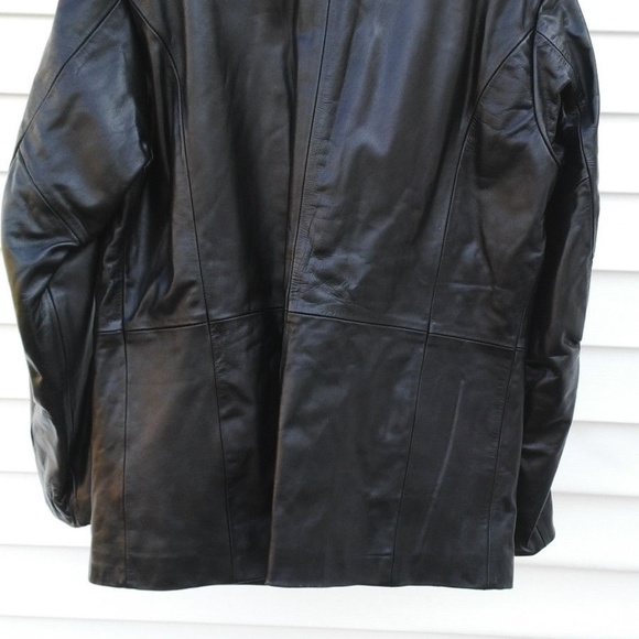 Men Jacket Genuine Leather Jacket coat handmade - Picture 4 of 8