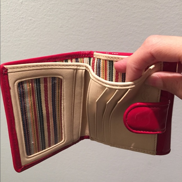 Brighton Lizzie polkadot handbag w/ wallet. - Picture 6 of 7