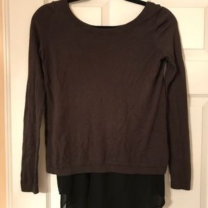 Express dark green sweater size small