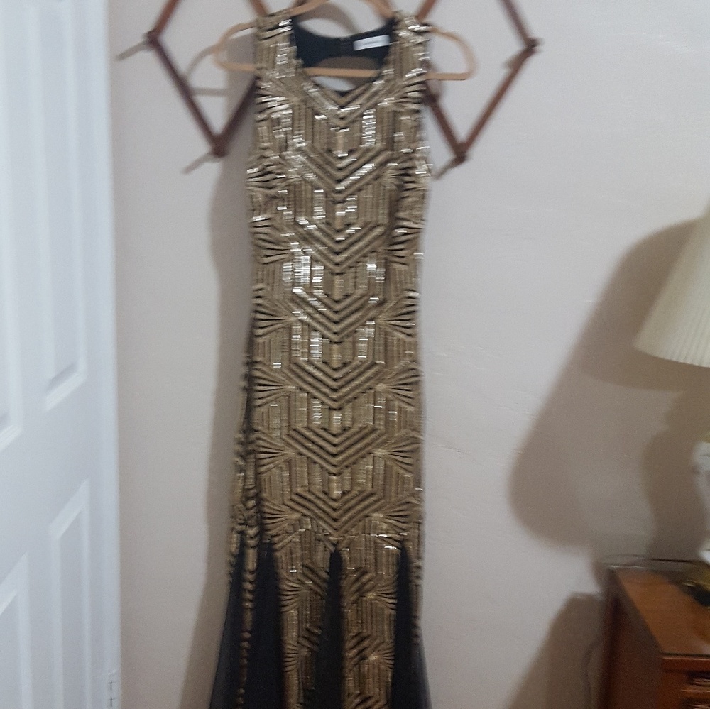 Calvin Klein Sequin Gown
