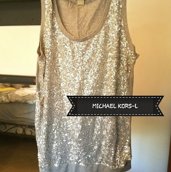 Michael Kors Tops - ☡SALE 10% OFF!☡ Michael Kors Tank Top Size Large