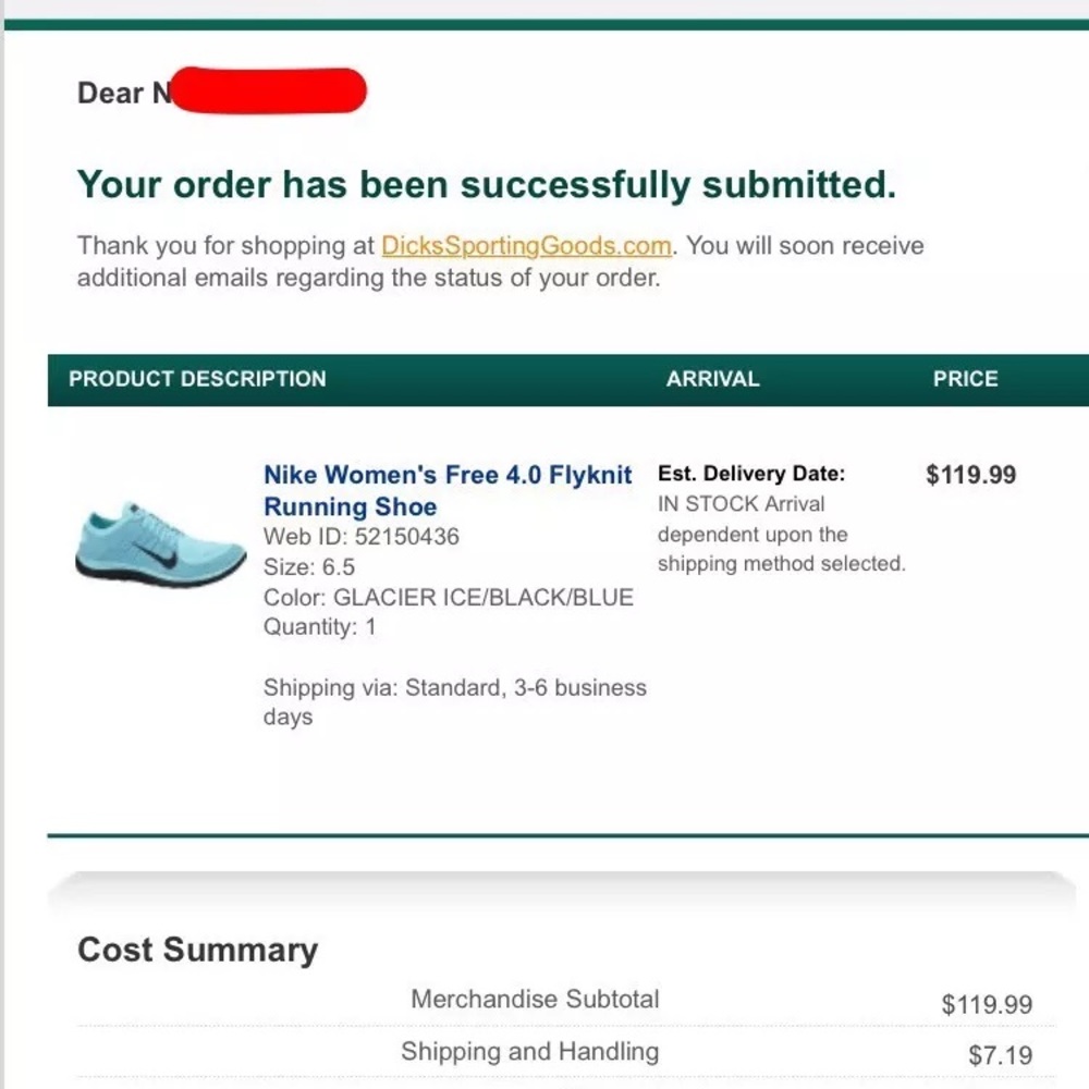 SOLD Nike 4.0 womens flyknit running shoe sneakers - Picture 2 of 6