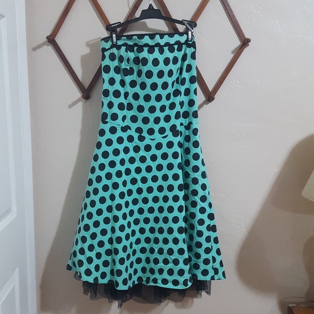 Rose Rox strapless dress