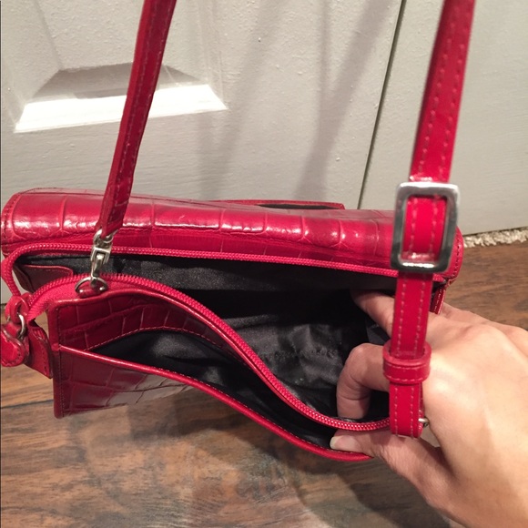 Brighton red leather wallet purse. - Picture 4 of 5