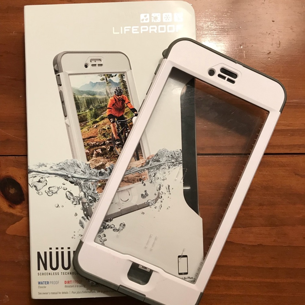 🌟SALE🌟 White NUUD Lifeproof Case- iPhone 6S Plus