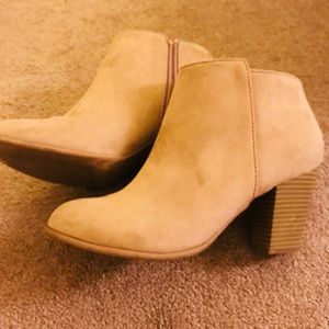 Tan Booties