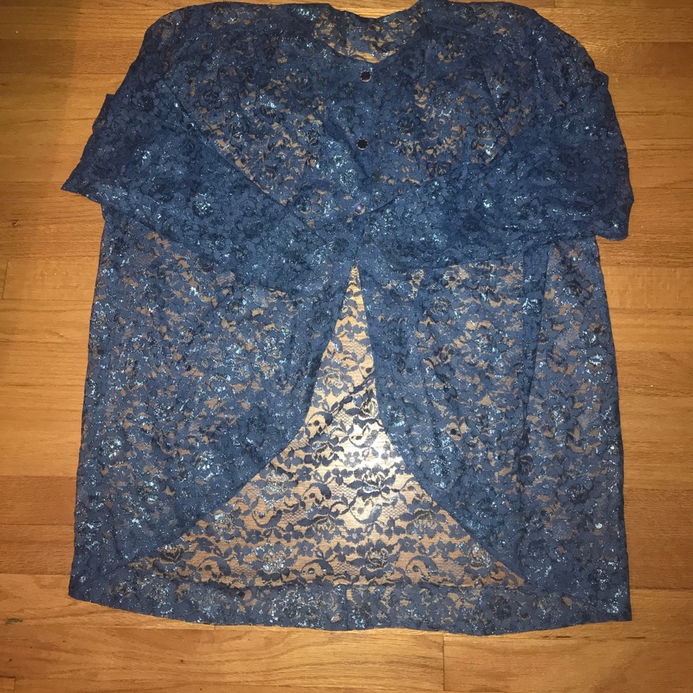 Blue Laced Jacket