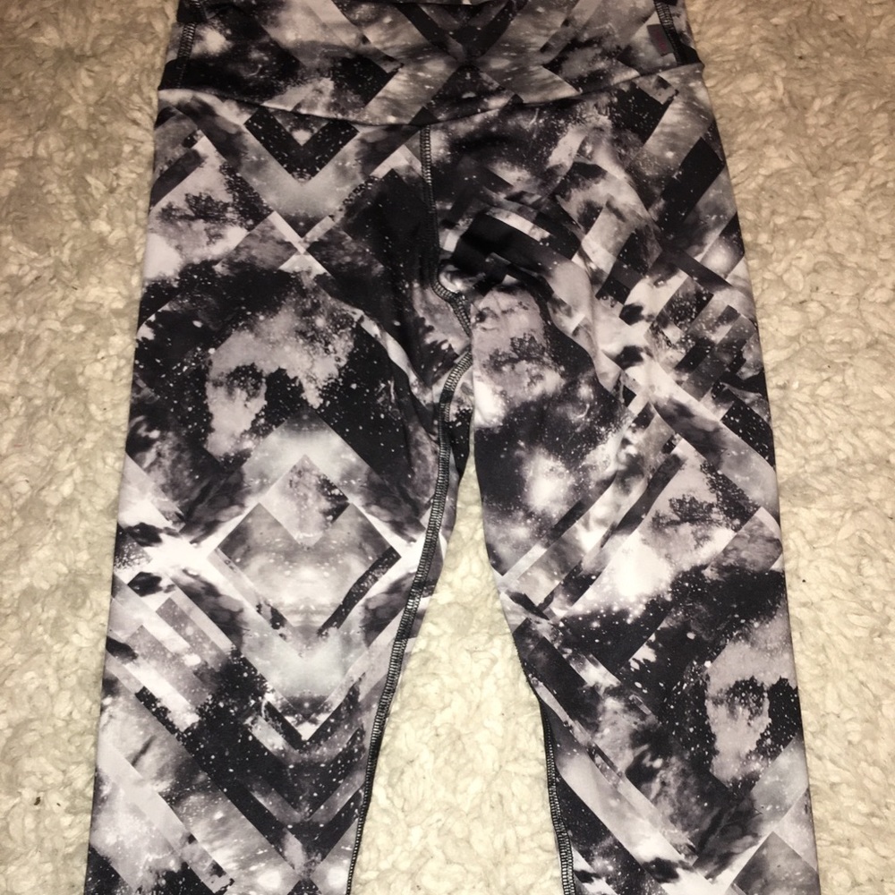 Galaxy Print Workout Leggings