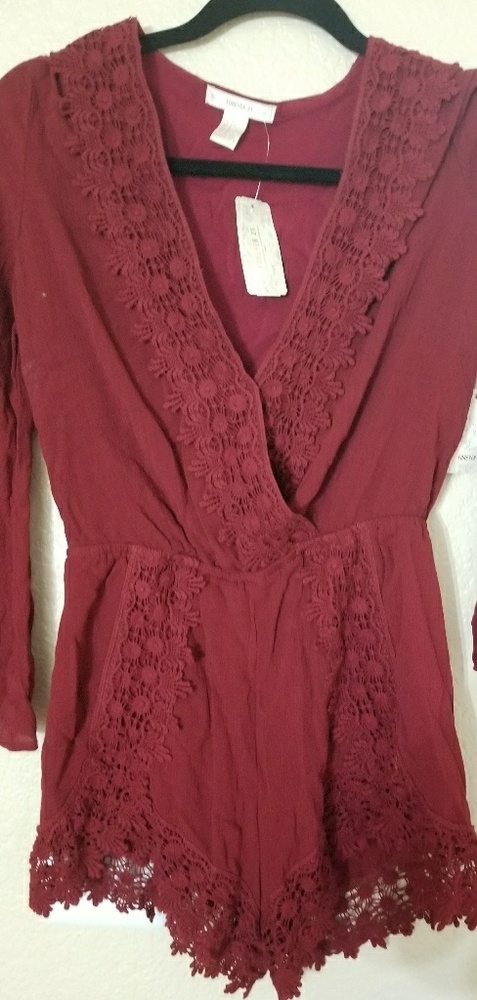 Long sleeve romper