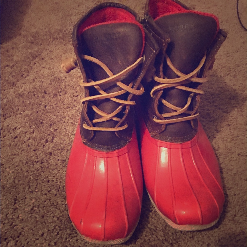 Sperry Salt Water Duck Boots