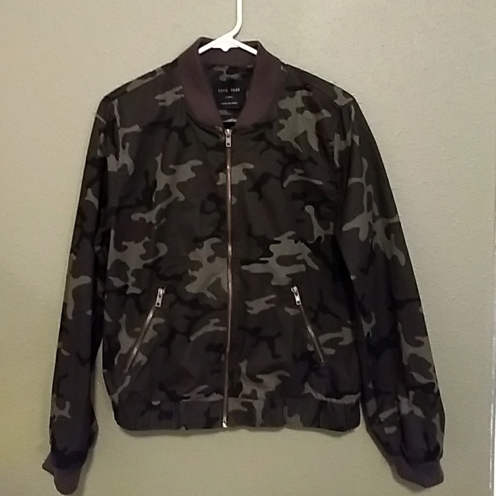 Camo Bomber Jacket
