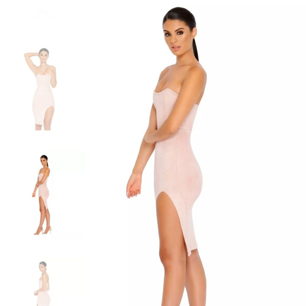 Oh Polly Bust a Move Corset Knee-Length Dress