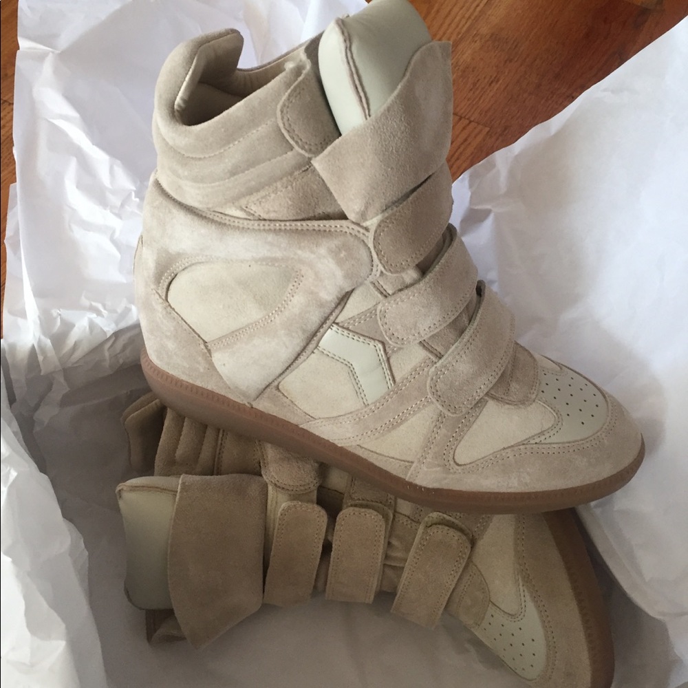 Isabel Marant Beckett Wedge Sneakers size 9/40