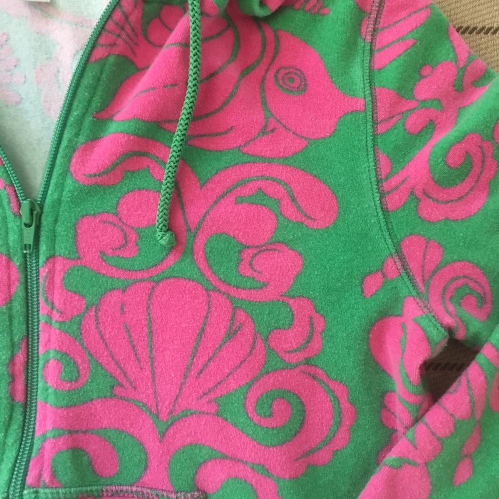 Vintage Lilly Pulitzer Zip Up - Picture 3 of 3