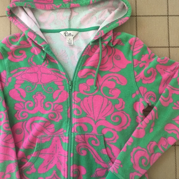 Tops - Vintage Lilly Pulitzer Zip Up