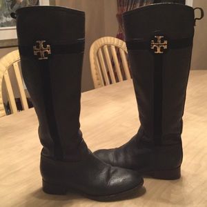 Tory Burch tall leather boot