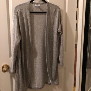 Grey cardigan