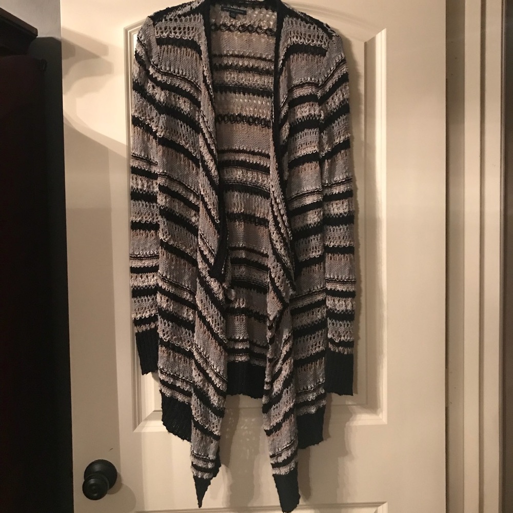 Ae Cascade Open-Front Sweater - image 1