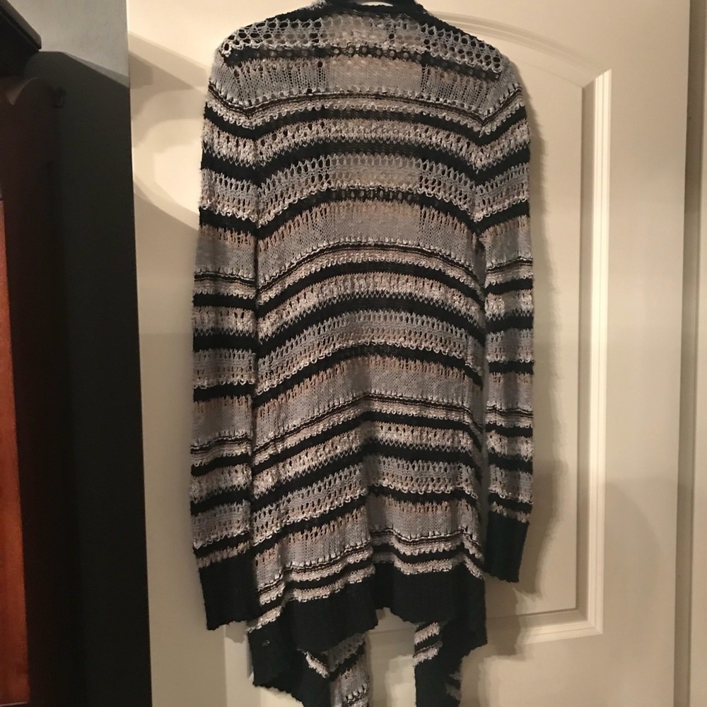 Ae Cascade Open-Front Sweater - image 2