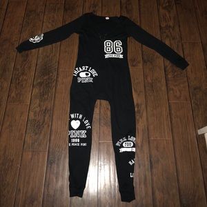 Love pink thermal onesie Love pink thermal onesie