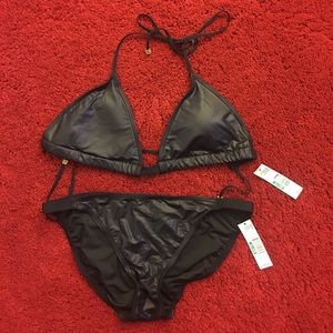DKNY Leather Look Bikini