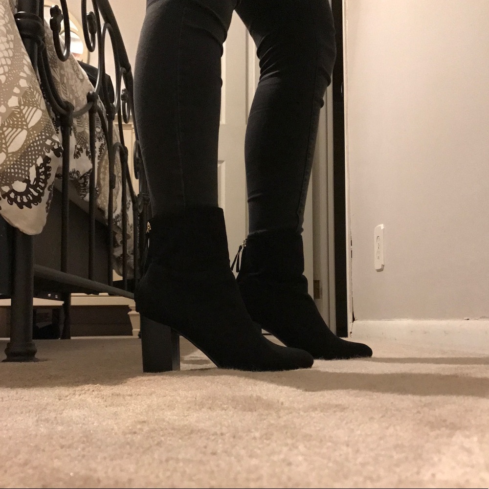 Black booties