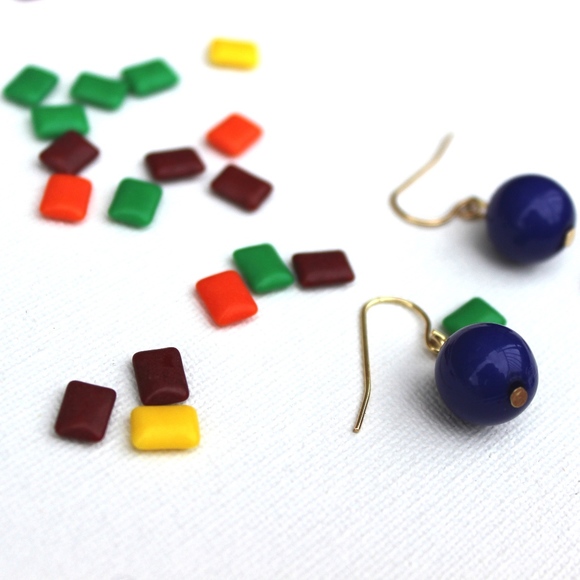 🍉Cash Out Cobalt Blue Statement Necklace 🍉 - Picture 4 of 5