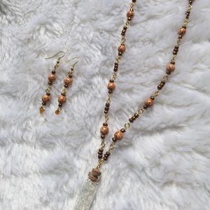 ✨Sale Clear Quartz Beaded Healing Crystal CCO