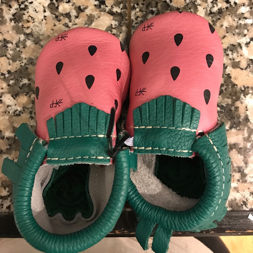 Brand new Watermelon freshly picked moccasins!