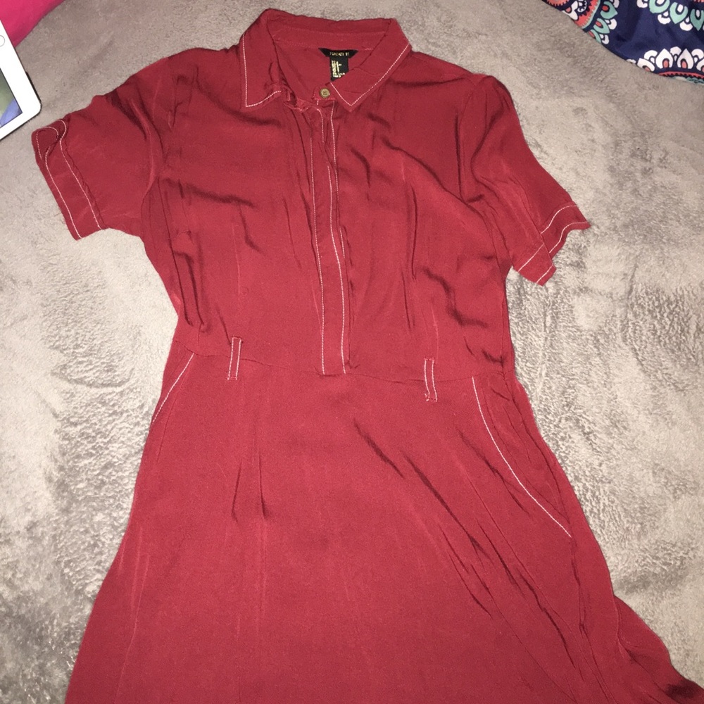 Maroon dress