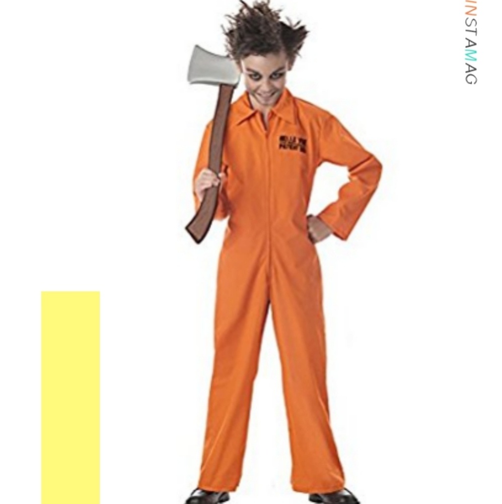 Psychopath Kids Costume Size Medium