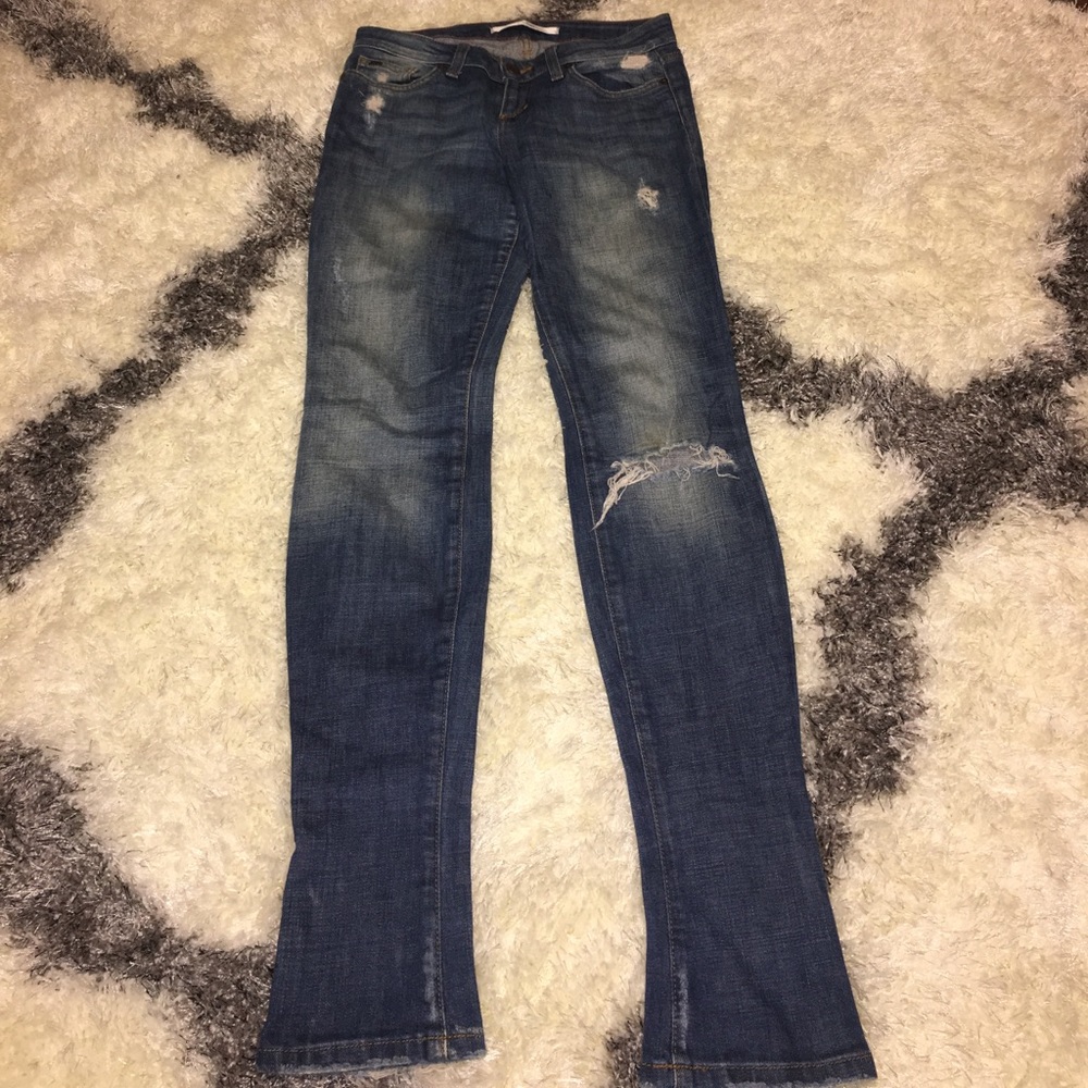 Joes distressed jeans