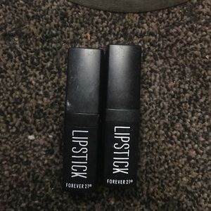 2 forever 21 lipsticks