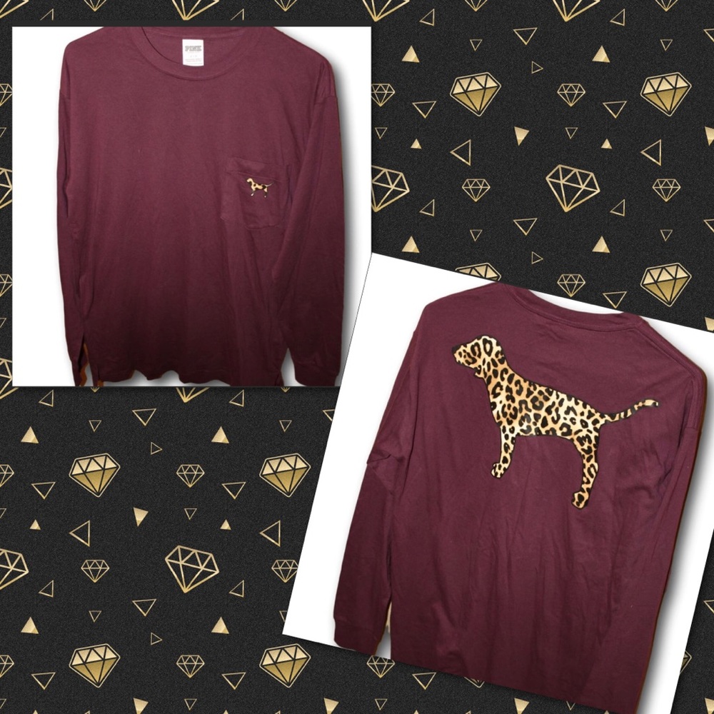 ISO VS PINK Leopard shirt
