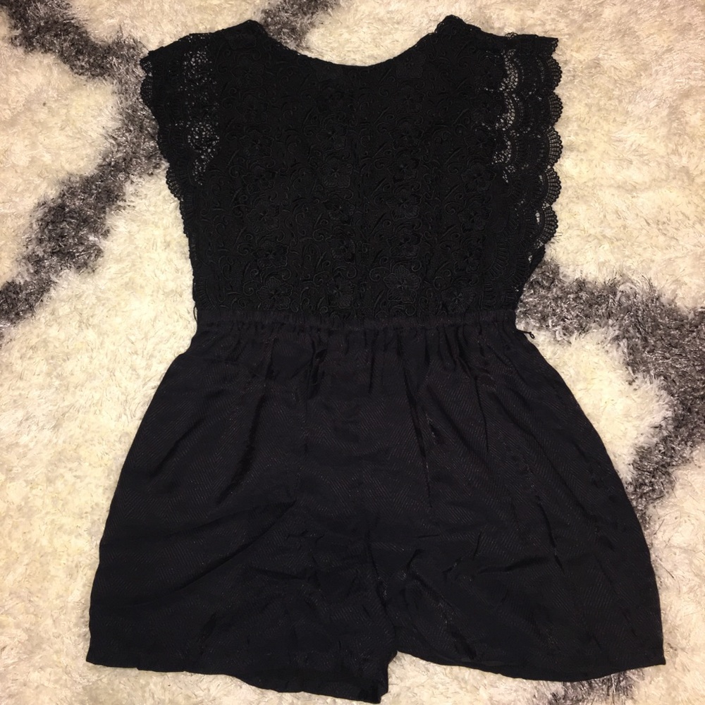 Lace romper