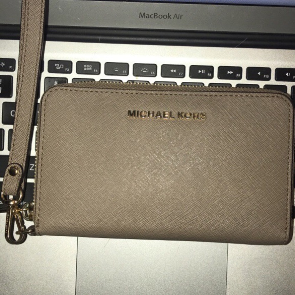Taupe Michael Kors Wallet